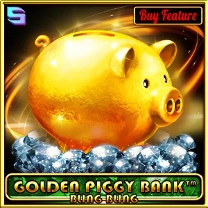 Golden Piggy Bank - Bling Bling