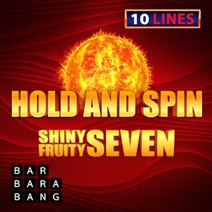 Shiny Fruity Seven 10 Lines Hold and Spin